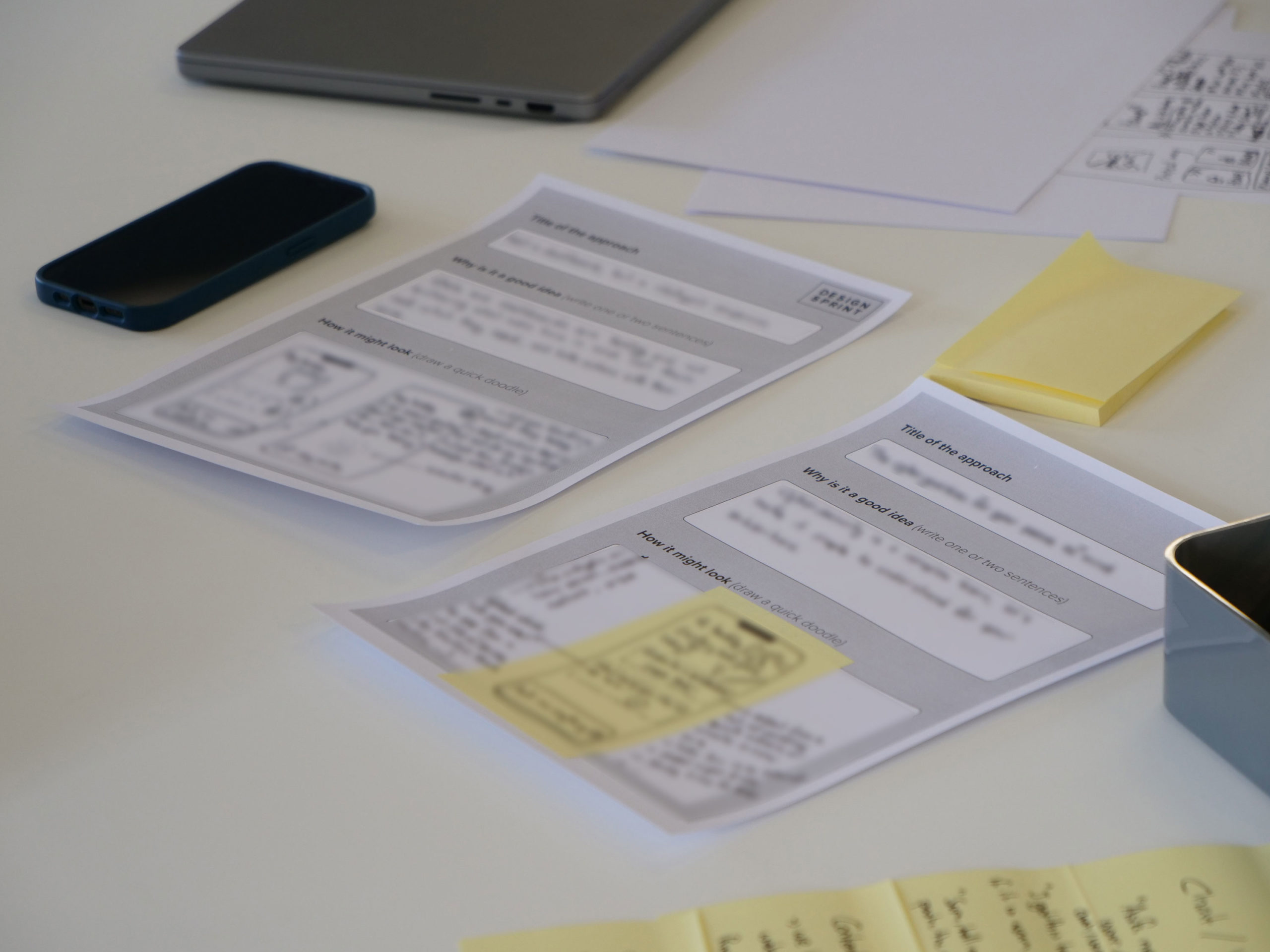 Foundation Sprint - Exercice des approches